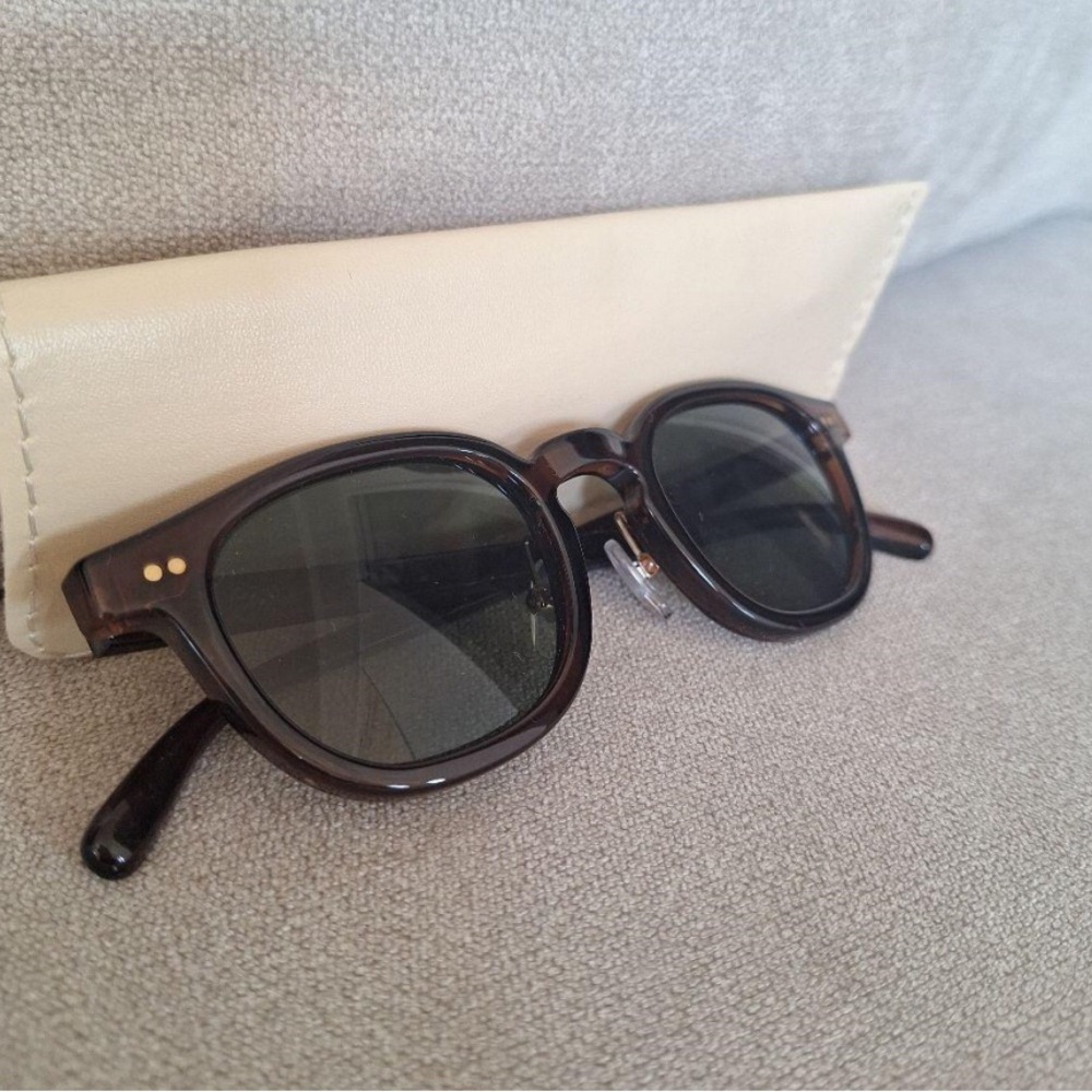 Stylish Brown Sunglasses with Case
